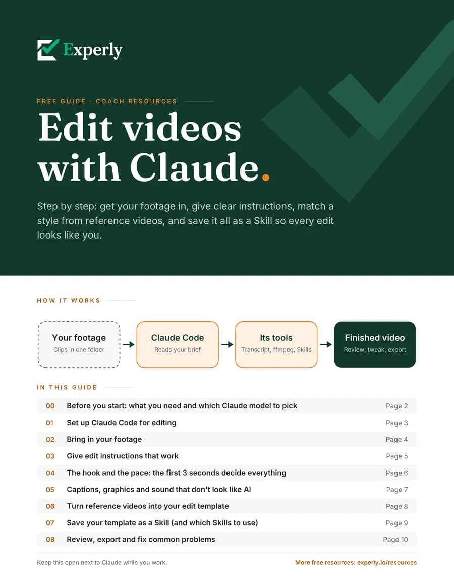 Edit Videos with Claude cover